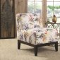 902612 Accent Chair Set of 2 in Printed Fabric by Coaster