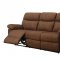 U1726 Motion Sofa in Mocha Fabric by Global w/Options