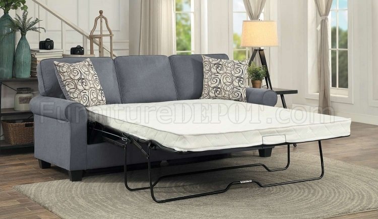 Selkirk Sofa Bed 9938GY in Gray by Homelegance w/Options