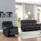 Pendu Motion Sofa 8326BLK in Black by Homelegance w/Options