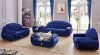 Giza Sofa in Dark Blue Fabric by ESF w/Options