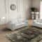 Vanity Sofa in White Leather by J&M w/Optional Loveseat