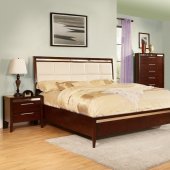 B320 Bedroom in Brown Cherry w/Optional Casegoods