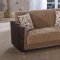 Toledo Sofa Bed Phaselis Mustard in Two-Tone by Sunset