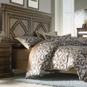 Amelia Bedroom 5Pc Set 487-BR in Antique Toffee by Liberty