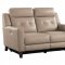 Wystan Power Reclining Sofa 9803 - Beige - Homelegance w/Options