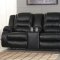 Vacherie Motion Sofa & Loveseat Set 79308 in Black by Ashley