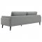 Rilynn Sofa & Loveseat Set 509524 in Gray Fabric by Coaster