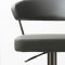 C218A-930 Barstool Set of 2 in Charcoal Eco Leather by J&M