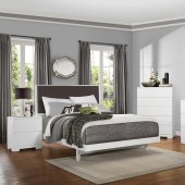 2266W Galva Bedroom Set by Homelegance in White