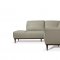 Tampa Sectional Sofa 54975 Airy Green Leather by Mi Piace