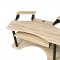 Eleazar Music Desk 92892 in Natural Oak by Acme w/Optional Chair