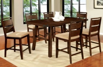 Dwayne II CM3915PT 7Pc Counter Height Dinette Set w/Options [FADS-CM3915PT-Dwayne II]