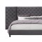 9098 Bed in Gray Fabric by Global Furniture USA