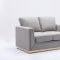 Valin Sofa & Loveseat LV01744 in Gray Fabric by Acme w/Options