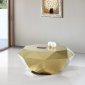 Gemma Occasional Table 222 in Golden Tone by Meridian w/Options