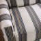 Bernadette Accent Chair SM8200-CH-ST in Striped Fabric