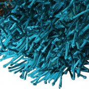 Modern Turquoise Shaggy Rug