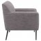 Darlene Accent Chair 905640 in Gray Fabric by Coaster