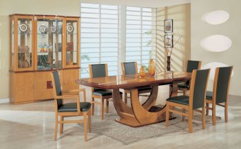 Two-Tone Contemporary Dining Set [GFDS-Greta]