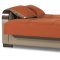 Mobimax Sofa Bed in Orange Fabric by Casamode w/Options