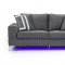 U98 Sofa & Loveseat Set in Gray Velvet by Global w/Options