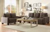 Ramsey Sofa & Loveseat Set 8518 in Grey Fabric by Homelegance