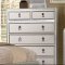 Ariston 4Pc Youth Bedroom Set CM7171SV in Silver w/Options