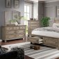 Willa Transitional Bedroom CM7568 in Gray w/Options