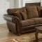 8104 Sofa in Brown Zypher Vintage Fabric by Simmons w/Options