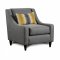 Orson Sofa SM8600 in Gray Flat Woven Fabric w/Options