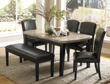 Cristo 5070-64 Dining Table by Homelegance w/Options [HEDS-5070-64 Cristo]