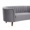 Millephri Sofa LV00166 in Gray Velvet by Acme w/Options