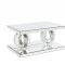 Ornat Coffee Table 84740 in Mirror by Acme w/Options