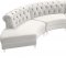 Valentino Sectional Sofa 697 in Fabric by Meridian w/Options