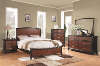 Two-Tone Finish Josephina Transitional Bedroom By Coast [CRBS-202231 Josephina]