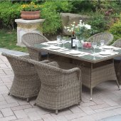 231 Outdoor Patio 7Pc Table Set by Poundex w/Options