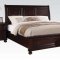 Grayson Bedroom in Dark Walnut by Acme w/Optional Casegoods