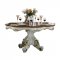 Picardy Dining Room 63470 in Antique Pearl by Acme w/Options