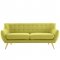 Remark EEI-1633 Sofa in Wheatgrass Fabric by Modway w/Options