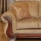 Light Brown Chenille Transitional Living Room Sofa w/Options