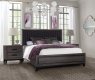 Laura Bedroom Set 5Pc in Gray by Global w/Options