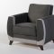 Join Rainbow Dark Gray Sofa Bed in Fabric w/Optioins