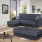 Lego Sectional Sofa Convertible in Rola Grey by Rain