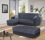 Lego Sectional Sofa Convertible in Rola Grey by Rain