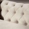 Antoinette Sofa SM2221 in Ivory Fabric w/Options