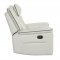 Darwan Recliner Sofa 9999GY in Light Gray by Homelegance