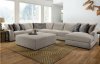 Petillia Modular Sectional Sofa 55840 in Sandstone by Acme