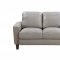 Chino Sofa & Loveseat Set in Sand by Leather Italia w/Options