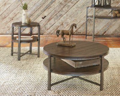 Breckinridge Coffee Table & 2 End Table Set 348-OT by Liberty